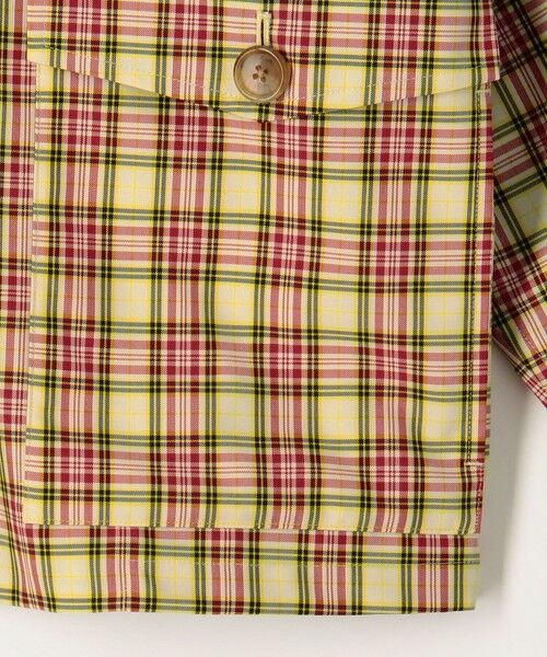 TOMORROWLAND / トゥモローランド ブルゾン | ポリエステル チェックダブルジップブルゾン | 詳細7