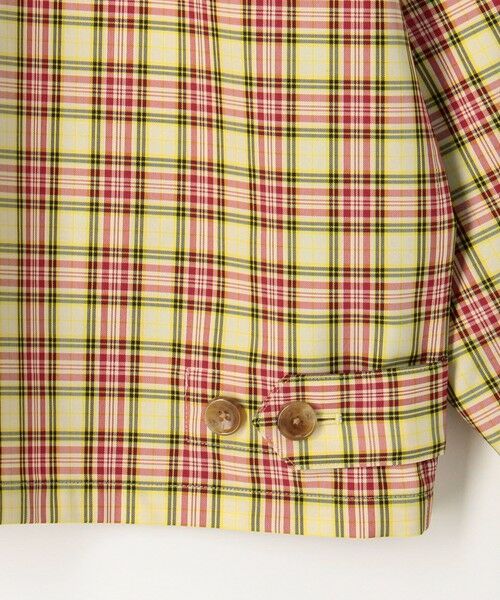 TOMORROWLAND / トゥモローランド ブルゾン | ポリエステル チェックダブルジップブルゾン | 詳細9