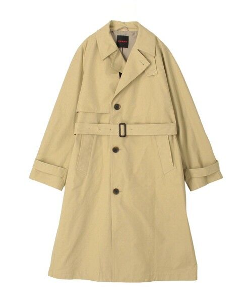 TOMORROWLAND / トゥモローランド トレンチコート | コットン オーバーサイズトレンチコート（43 ベージュ）
