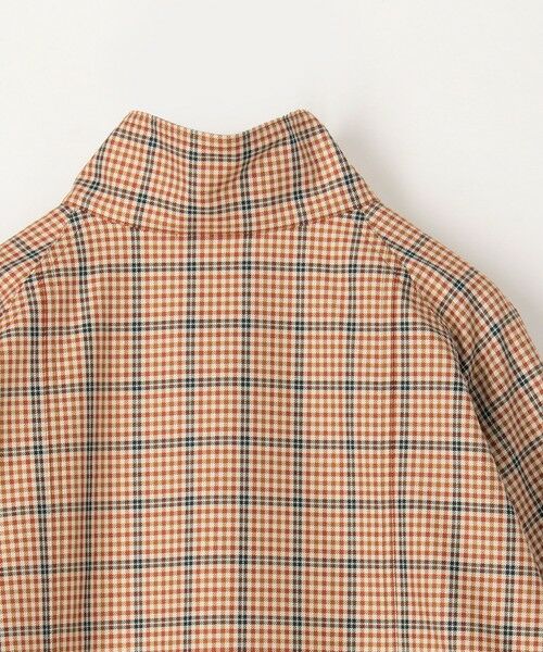 TOMORROWLAND / トゥモローランド その他アウター | コットンツイル グリッドチェッスタンドカラーコート | 詳細4