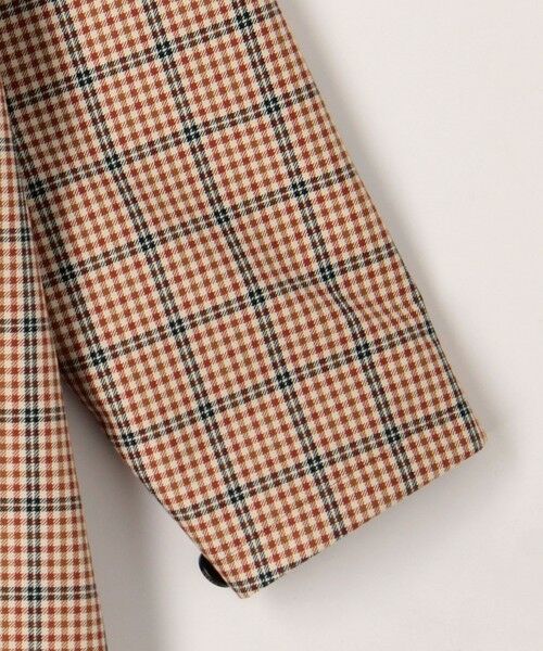 TOMORROWLAND / トゥモローランド その他アウター | コットンツイル グリッドチェッスタンドカラーコート | 詳細6