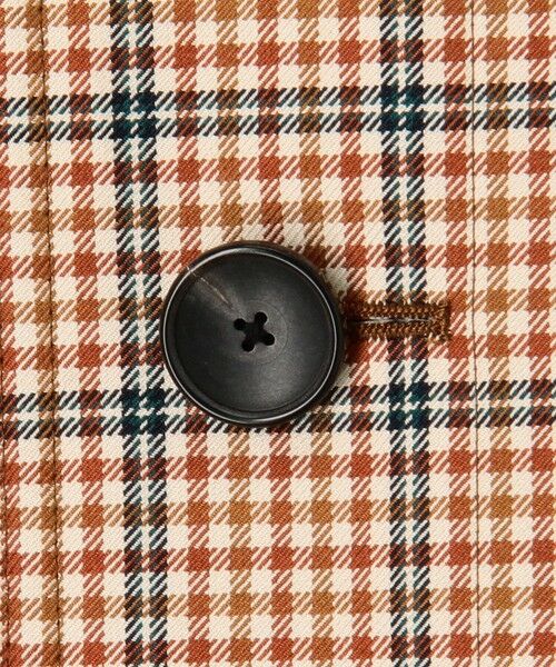 TOMORROWLAND / トゥモローランド その他アウター | コットンツイル グリッドチェッスタンドカラーコート | 詳細8