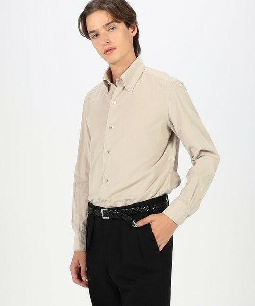 TOMORROWLAND / トゥモローランド シャツ・ブラウス | 【別注】LUIGI BORRELLI GABLE コットンコーデュロイ ボタンダウンシャツ | 詳細1