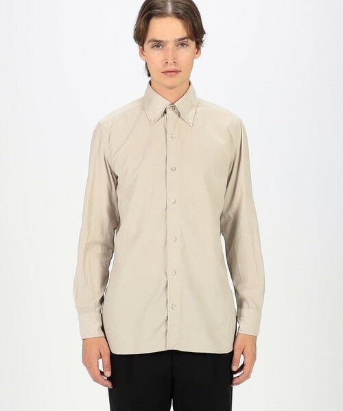 TOMORROWLAND / トゥモローランド シャツ・ブラウス | 【別注】LUIGI BORRELLI GABLE コットンコーデュロイ ボタンダウンシャツ | 詳細2