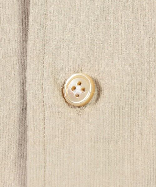 TOMORROWLAND / トゥモローランド シャツ・ブラウス | 【別注】LUIGI BORRELLI GABLE コットンコーデュロイ ボタンダウンシャツ | 詳細9