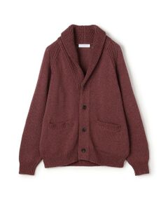 TOMORROWLAND / トゥモローランド カーディガン・ボレロ | リネンコットン ショールカラー ニットカーディガン