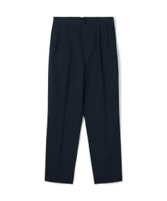 TOMORROWLAND / トゥモローランド スラックス・ドレスパンツ | コットンカルゼ バックベルト ペグトップスラックス SOLBIATI