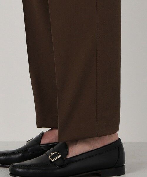 TOMORROWLAND / トゥモローランド スラックス・ドレスパンツ | コットンカルゼ バックベルト ペグトップスラックス SOLBIATI | 詳細9