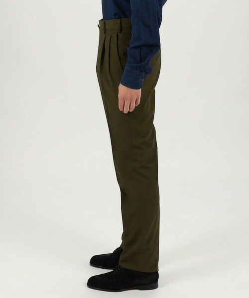 TOMORROWLAND / トゥモローランド スラックス・ドレスパンツ | コットンギャバジン 2プリーツスラックス | 詳細3