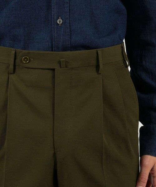 TOMORROWLAND / トゥモローランド スラックス・ドレスパンツ | コットンギャバジン 2プリーツスラックス | 詳細5