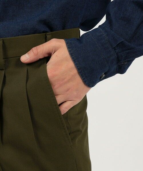 TOMORROWLAND / トゥモローランド スラックス・ドレスパンツ | コットンギャバジン 2プリーツスラックス | 詳細7