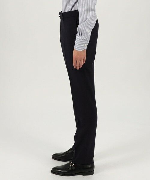 TOMORROWLAND / トゥモローランド スラックス・ドレスパンツ | Super130'sウール ノープリーツ スリムスラックス DRAGO SWING | 詳細4