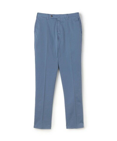 TOMORROWLAND / トゥモローランド チノ・ワークパンツ | 【別注】PT TORINO コットンポリウレタン スリム チノトラウザーズ（65 ブルー）