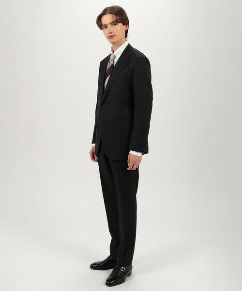 TOMORROWLAND / トゥモローランド セットアップ | ウールシルク シングルブレステッド 2Bスーツ TRAVELLER+SILK E.Zegna | 詳細1