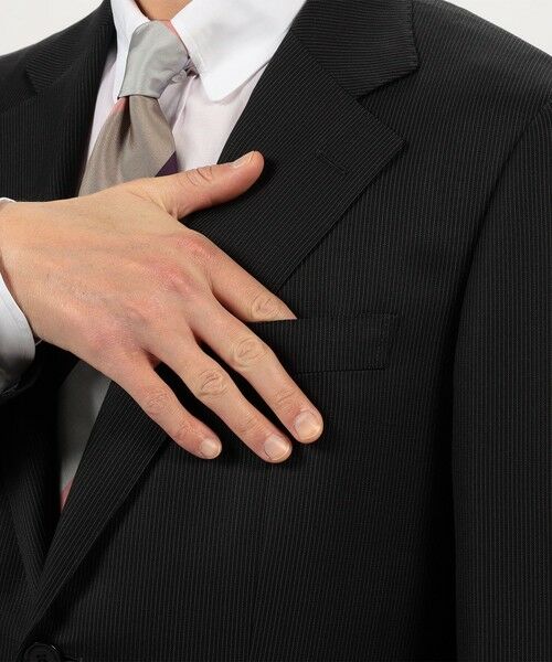 TOMORROWLAND / トゥモローランド セットアップ | ウールシルク シングルブレステッド 2Bスーツ TRAVELLER+SILK E.Zegna | 詳細9