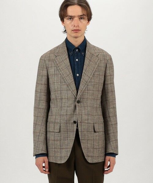 TOMORROWLAND / トゥモローランド テーラードジャケット | レーヨンシルクリネン シングルブレステッド 2Bジャケット | 詳細2