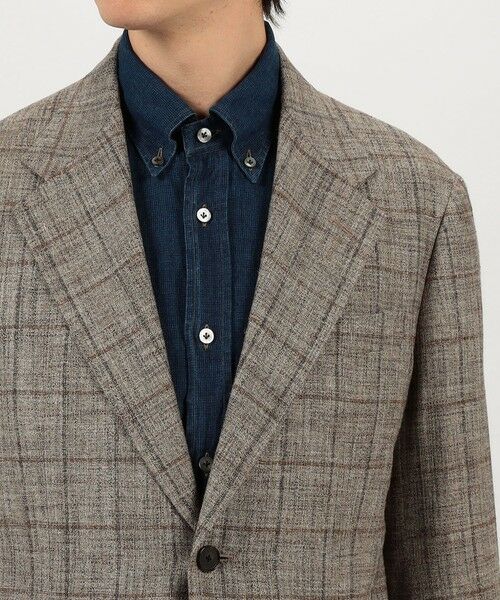 TOMORROWLAND / トゥモローランド テーラードジャケット | レーヨンシルクリネン シングルブレステッド 2Bジャケット | 詳細6
