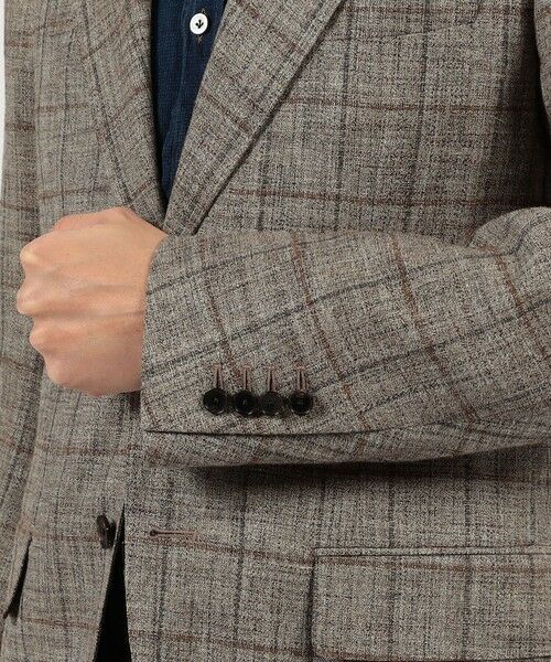 TOMORROWLAND / トゥモローランド テーラードジャケット | レーヨンシルクリネン シングルブレステッド 2Bジャケット | 詳細7