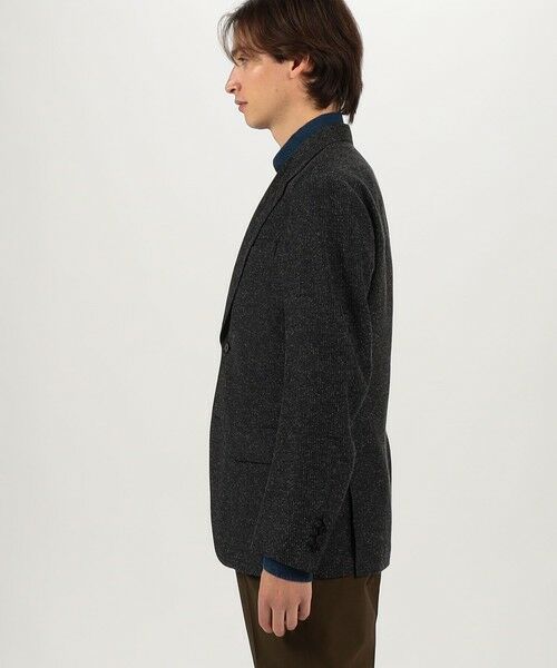 TOMORROWLAND / トゥモローランド テーラードジャケット | シルクウール シングルブレステッド 2Bジャケット | 詳細3