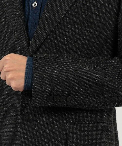TOMORROWLAND / トゥモローランド テーラードジャケット | シルクウール シングルブレステッド 2Bジャケット | 詳細7