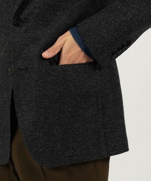TOMORROWLAND / トゥモローランド テーラードジャケット | シルクウール シングルブレステッド 2Bジャケット | 詳細9
