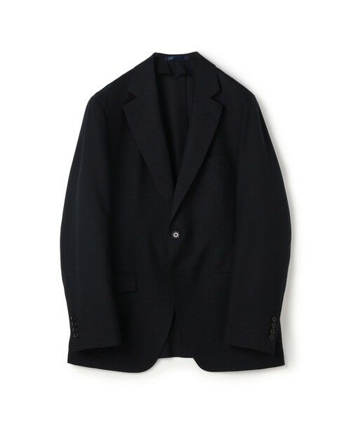 TOMORROWLAND / トゥモローランド テーラードジャケット | ウールシルクリネン シングルブレステッド 2Bジャケット SUMMER TIME LORO PIANA（69 ネイビー）