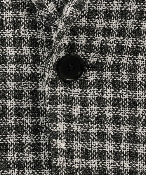 TOMORROWLAND / トゥモローランド テーラードジャケット | ヴィスコースコットンポリエステル サマーブークレ シングルブレステッド2Bジャケット ANGELICO | 詳細11