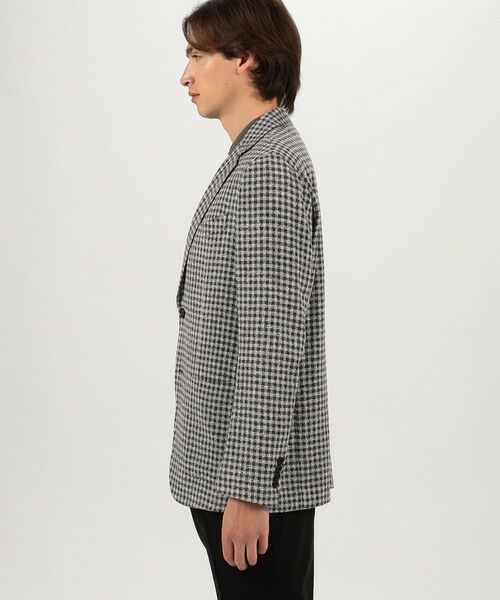 TOMORROWLAND / トゥモローランド テーラードジャケット | ヴィスコースコットンポリエステル サマーブークレ シングルブレステッド2Bジャケット ANGELICO | 詳細3