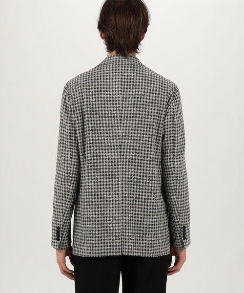 TOMORROWLAND / トゥモローランド テーラードジャケット | ヴィスコースコットンポリエステル サマーブークレ シングルブレステッド2Bジャケット ANGELICO | 詳細4