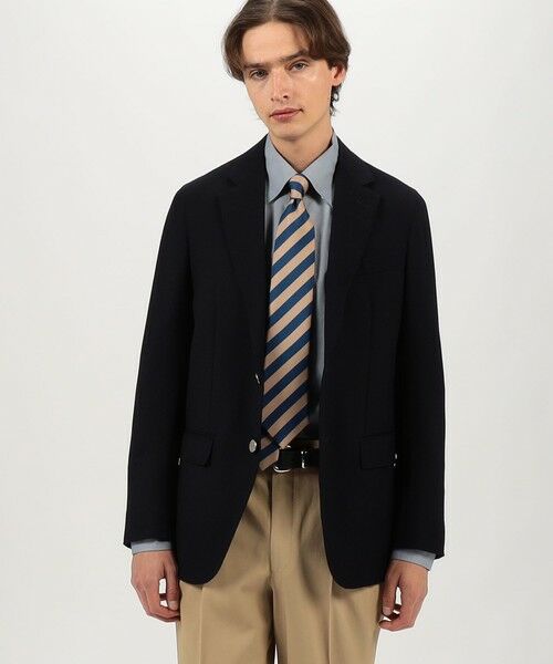 TOMORROWLAND / トゥモローランド テーラードジャケット | ウール 3Dルック シングルブレステッド2Bジャケット ANGELICO | 詳細1