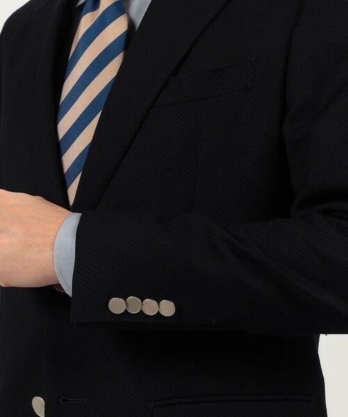 TOMORROWLAND / トゥモローランド テーラードジャケット | ウール 3Dルック シングルブレステッド2Bジャケット ANGELICO | 詳細7