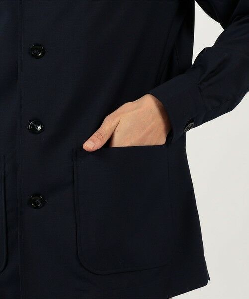 TOMORROWLAND / トゥモローランド ブルゾン | ウールトロピカル ハンドカバーシャツブルゾン | 詳細8