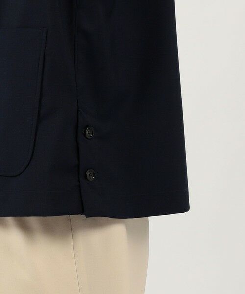 TOMORROWLAND / トゥモローランド ブルゾン | ウールトロピカル ハンドカバーシャツブルゾン | 詳細9