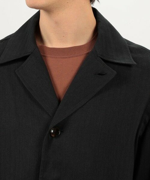 TOMORROWLAND / トゥモローランド ブルゾン | リネンコットンヘリンボーン ハンドカバーシャツブルゾン | 詳細6