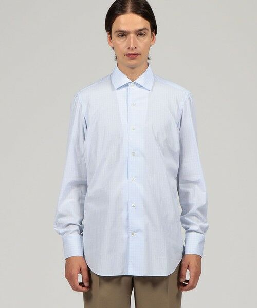 TOMORROWLAND / トゥモローランド シャツ・ブラウス | 【別注】Maria Santagelo コットンチェック ワンピースカラーシャツ | 詳細2