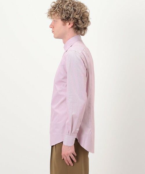 TOMORROWLAND / トゥモローランド シャツ・ブラウス | ERRICO FORMICOLA コットンヘアラインストライプ  ロングスリーブシャツ | 詳細4