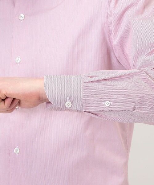TOMORROWLAND / トゥモローランド シャツ・ブラウス | ERRICO FORMICOLA コットンヘアラインストライプ  ロングスリーブシャツ | 詳細7
