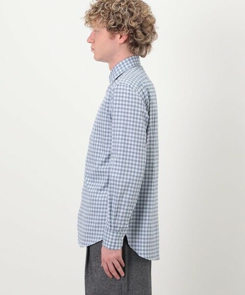 TOMORROWLAND / トゥモローランド シャツ・ブラウス | ERRICO FORMICOLA コットンチェック  ロングスリーブシャツ | 詳細4