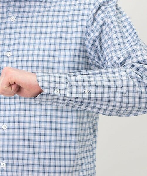 TOMORROWLAND / トゥモローランド シャツ・ブラウス | ERRICO FORMICOLA コットンチェック  ロングスリーブシャツ | 詳細7
