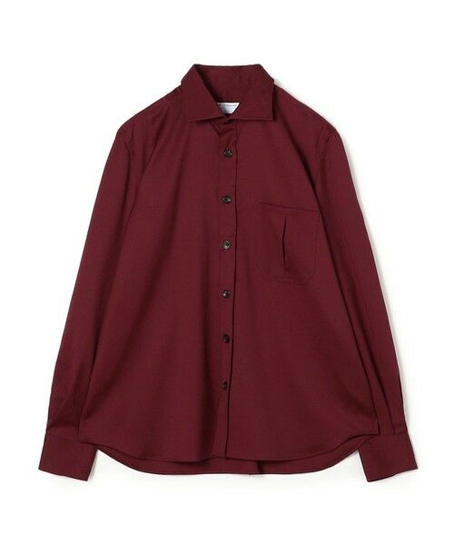 TOMORROWLAND / トゥモローランド シャツ・ブラウス | ERRICO FORMICOLA ウール オーバーシャツ（37 ダークレッド）