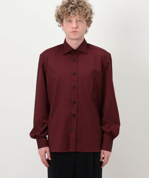 TOMORROWLAND / トゥモローランド シャツ・ブラウス | ERRICO FORMICOLA ウール オーバーシャツ | 詳細3