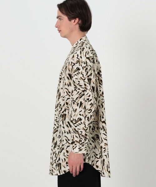 TOMORROWLAND / トゥモローランド シャツ・ブラウス | HAVERSACK ATTIRE コットン総柄 スタンドカラーロングスリーブシャツ | 詳細4