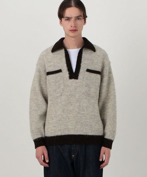 TOMORROWLAND / トゥモローランド ニット・セーター | HAVERSACK ATTIRE ウール スキッパープルオーバーニット | 詳細3