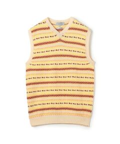 TOMORROWLAND / トゥモローランド ニット・セーター | 【別注】Raffa Molina コットン ニットベスト