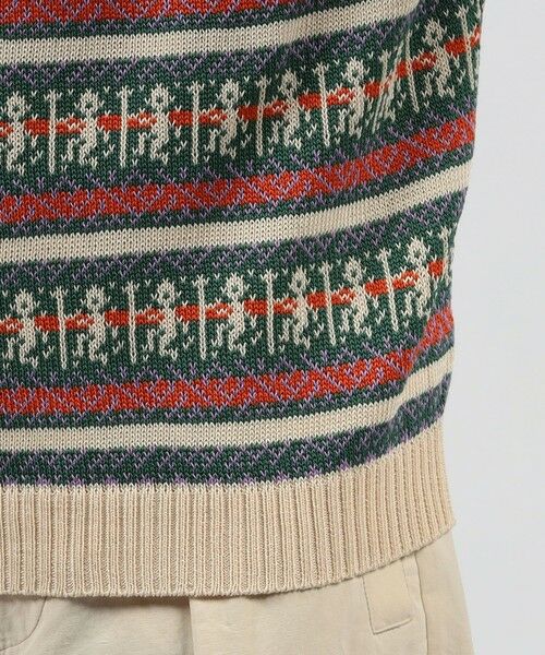 TOMORROWLAND / トゥモローランド ニット・セーター | 【別注】Raffa Molina コットン ニットベスト | 詳細7