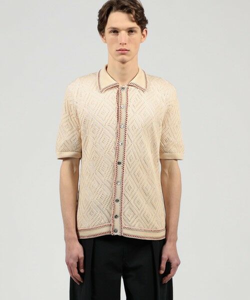 TOMORROWLAND / トゥモローランド ニット・セーター | 【別注】Raffa Molina コットン ニットシャツ | 詳細2