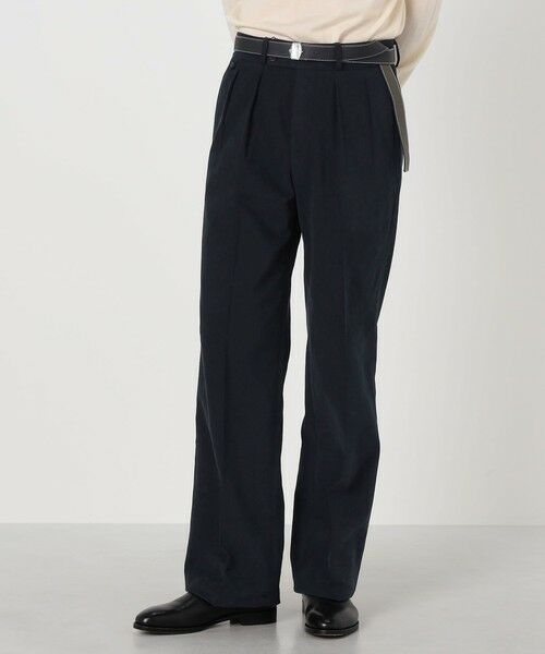 TOMORROWLAND / トゥモローランド スラックス・ドレスパンツ | BERNARD ZINS GURKA コットン 2プリーツトラウザーズ | 詳細2