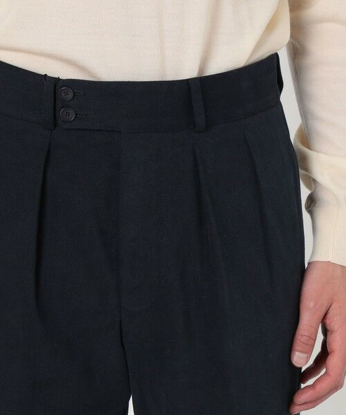 TOMORROWLAND / トゥモローランド スラックス・ドレスパンツ | BERNARD ZINS GURKA コットン 2プリーツトラウザーズ | 詳細6