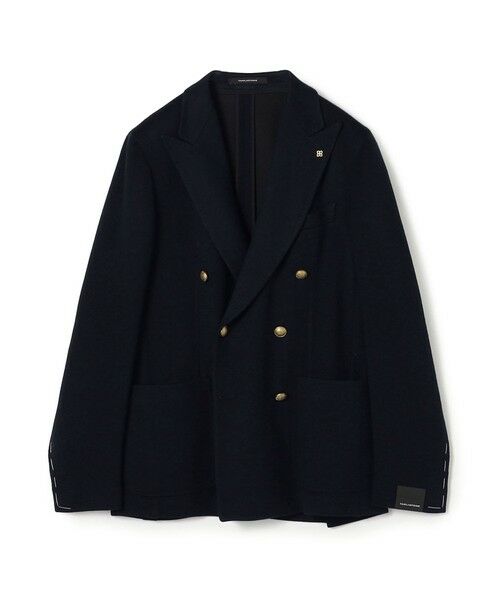 TOMORROWLAND / トゥモローランド テーラードジャケット | TAGLIATORE DARREL ポリエステルウール ダブルブレステッド6Bジャケット(69 ネイビー)