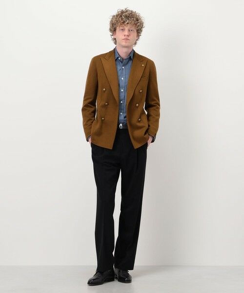 TOMORROWLAND / トゥモローランド テーラードジャケット | TAGLIATORE DARREL ポリエステルウール ダブルブレステッド6Bジャケット | 詳細1